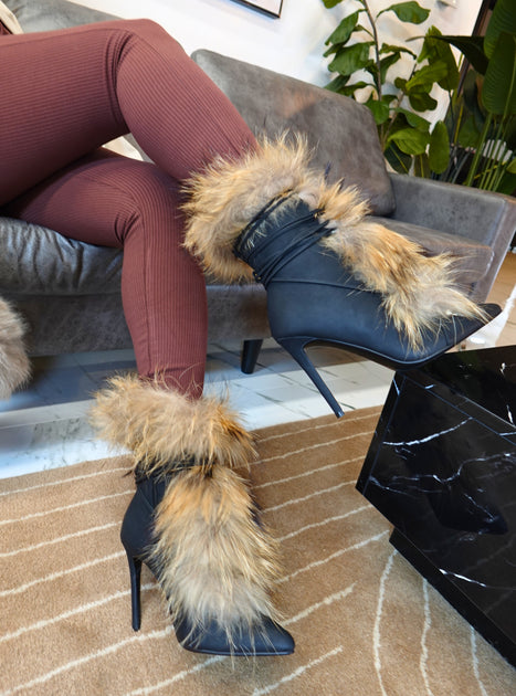 FUROCIOUS FOX BOOT- BLACK – Bdonnas