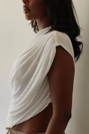 CASSIA TOP - WHITE