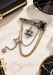 ROYAL REBEL STATEMENT BROOCH