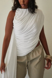 CASSIA TOP - WHITE