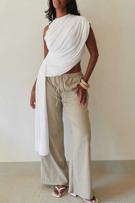 *PreOrder* CASSIA TOP - WHITE