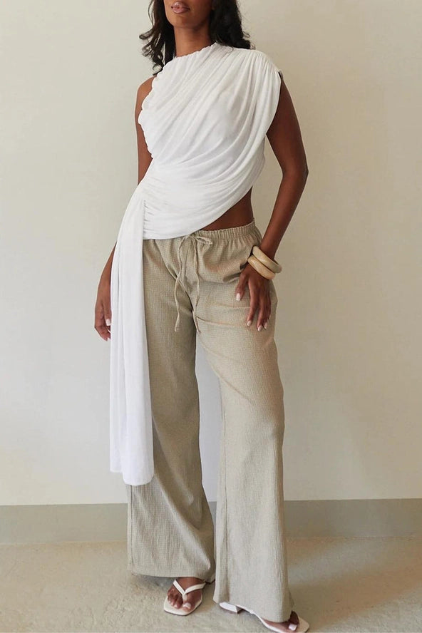 CASSIA TOP - WHITE