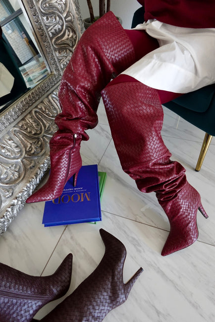 **PREORDER** GET EM SEXY- BURGUNDY