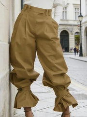 TIED AND TRUE PANTS - KHAKI