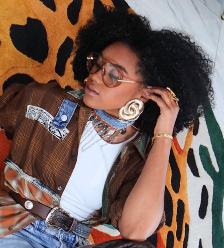 INTO YOU EARRING - GOLD