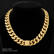 **PreOrder** CUBAN CONNECT CHOKER- GOLD