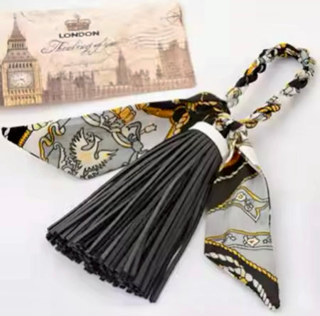 CAPRI TASSEL-BLACK