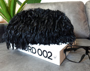 AM I THE DRAMA CLUTCH BAG - BLACK