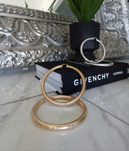 IT GIRL HOOP EARRINGS GOLD