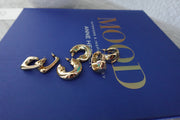 80's BABY EARRING 3PC SET - GOLD