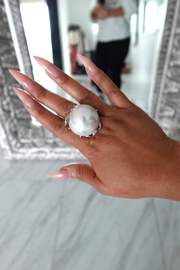 PEARLY RING - SILVER