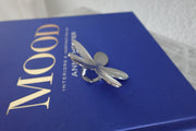FLOWER GIRL RING - SILVER