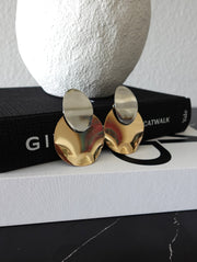MIXED FEELINGS EARRINGS - SILVER & GOLD