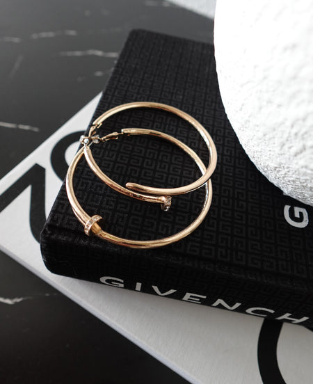 NAILED IT EARRINGS - GOLD