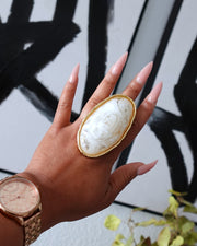 MASRANI RING - WHITE