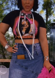 AALIYAH STREET CULTURE CUSTOM TEE