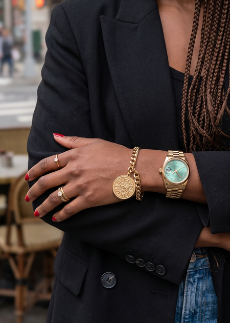 FORTUNE AND FAME BRACELET - GOLD