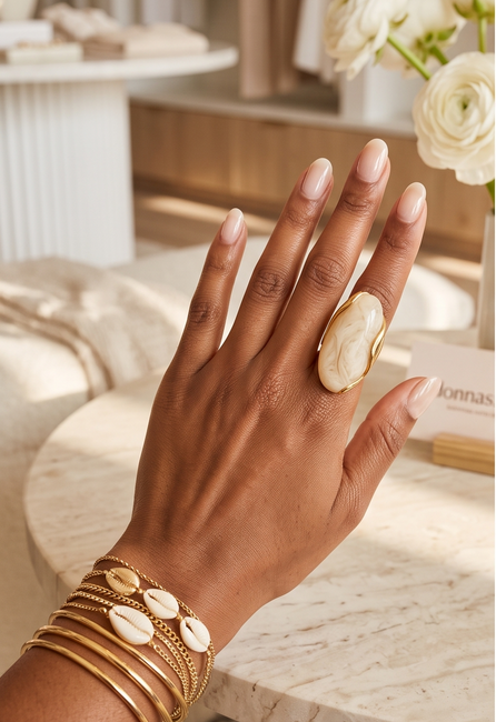 STONE COLD CHIC - CREAM SWIRL