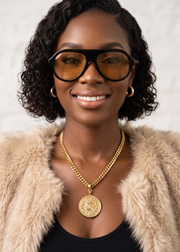 FORTUNE AND FAME NECKLACE - GOLD