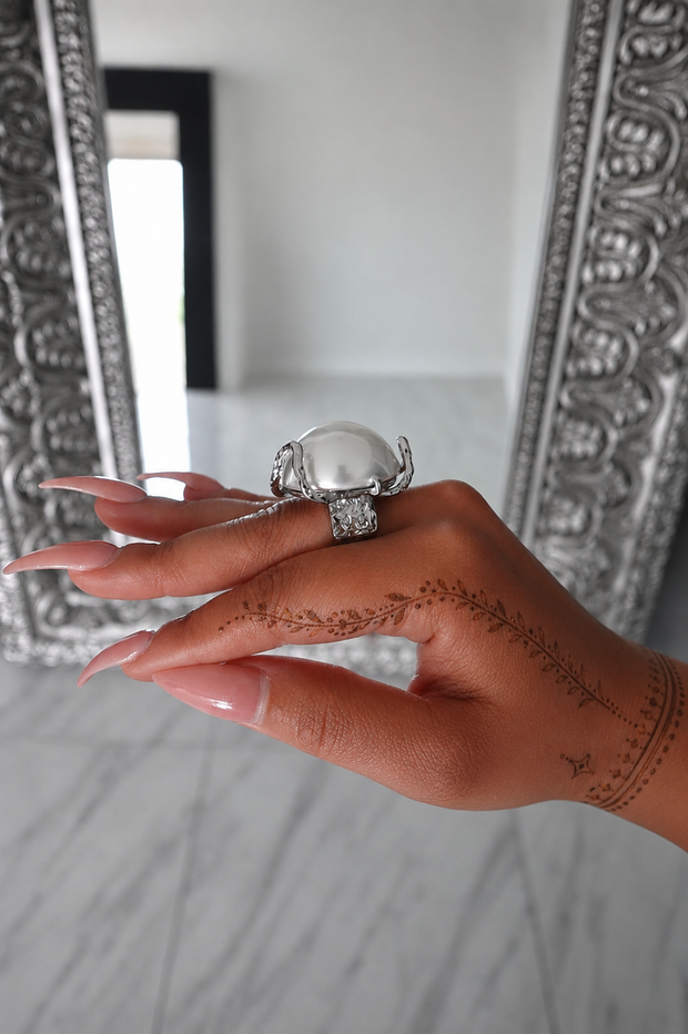 PEARLY RING - SILVER