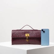 SHOT CALLIN CLUTCH - BURGUNDY