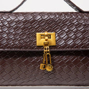 SHOT CALLIN CLUTCH - COFFEE BROWN