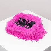 AM I THE DRAMA CLUTCH BAG -  HOT PINK