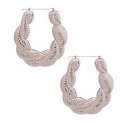 FLY GIRL EARRINGS - SILVER
