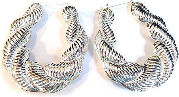 FLY GIRL EARRINGS - SILVER