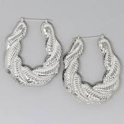 FLY GIRL EARRINGS - SILVER