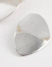 ENOUGH SAID EARRINGS - SILVER