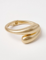 TALK TO THE HAND BANGLE - MATTE GOLD