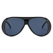 THROWING SHADE AVIATORS - BLACK