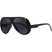 THROWING SHADE AVIATORS - BLACK