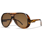 THROWING SHADE AVIATORS - TORTOISE