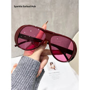 THROWING SHADE AVIATORS - BURGUNDY