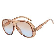 THROWING SHADE AVIATORS - CHAMPAGNE