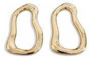 MELTED EARRINGS - GOLD