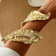 GAIA LEAF BRACELET - GOLD