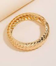 FRENCH TWIST CUFF - GOLD
