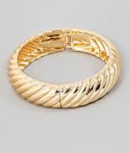 FRENCH TWIST CUFF - GOLD