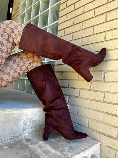 SOHO BROWN SUEDE BOOT