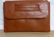 DONT SHOOT THE MESSENGER HANDBAG - BROWN