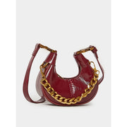 SADDLE UP MINI BAG - WINE