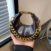 SADDLE UP MINI BAG - DARK BROWN