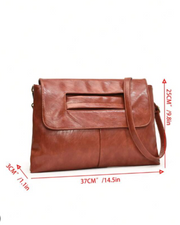DONT SHOOT THE MESSENGER HANDBAG - BLACK