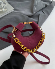 SADDLE UP MINI BAG - MATTE BURGUNDY