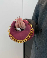 SADDLE UP MINI BAG - MATTE BURGUNDY