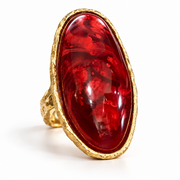 MASRANI RING - BLOODSHOT RED