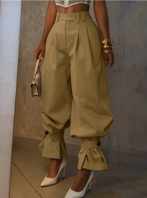 TIED AND TRUE PANTS - KHAKI